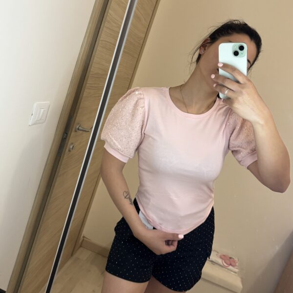T-shirt Paillettes