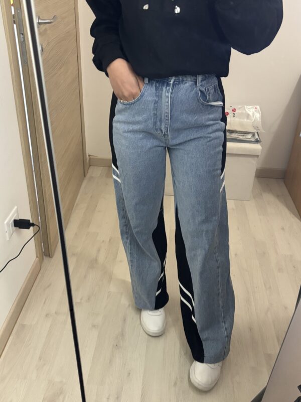 Jeans particolare nero - immagine 2
