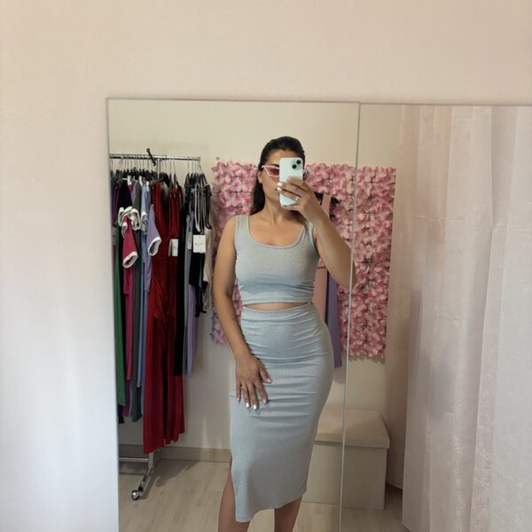 Coordinato top e gonna