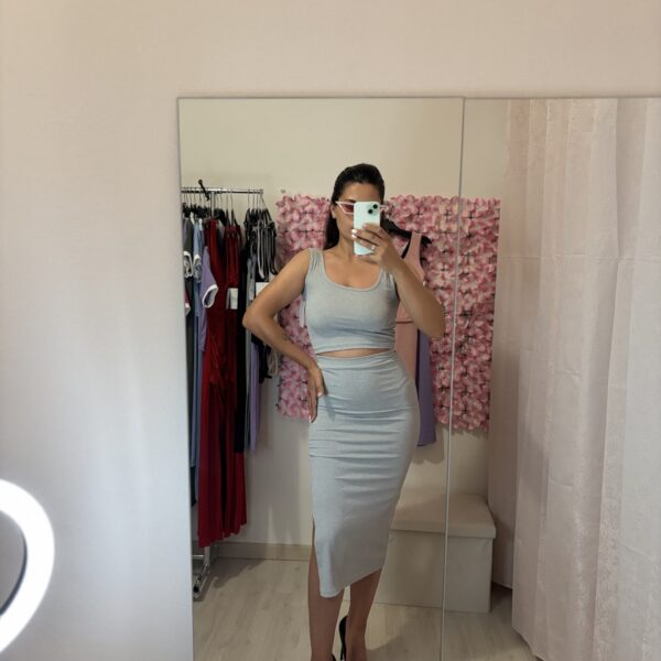 Coordinato top e gonna