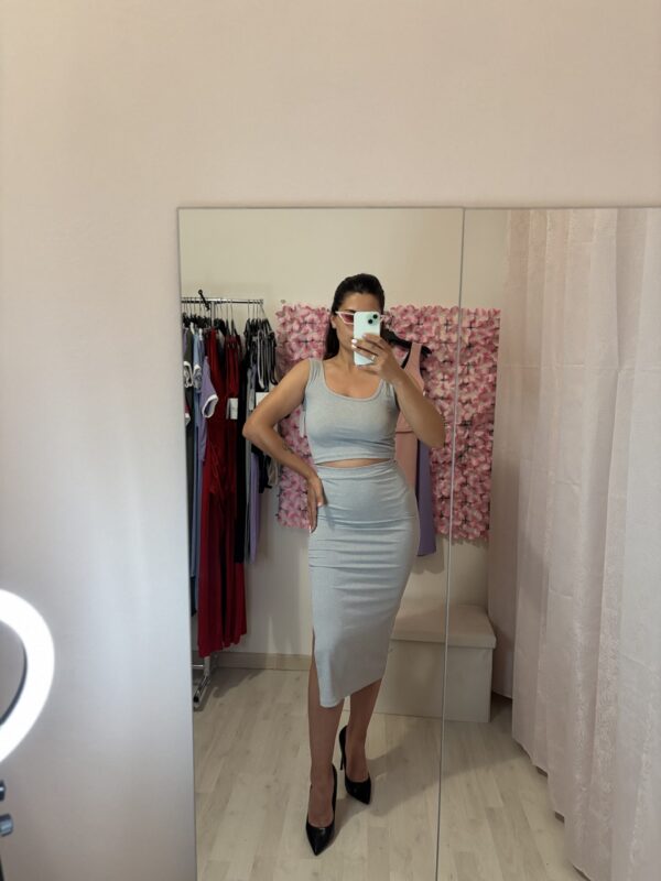 Coordinato top e gonna
